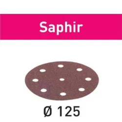 Brusni list Saphir STF D125/8 P80 SA/25 kos