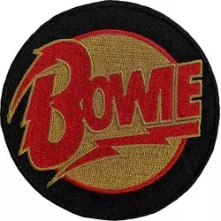 David Bowie Diamond Dogs Logo Circle Našitek za šivanje