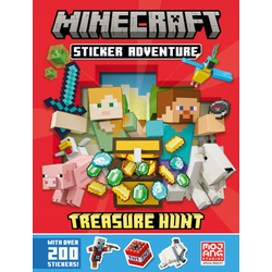 Minecraft Sticker Adventure: Treasure Hunt