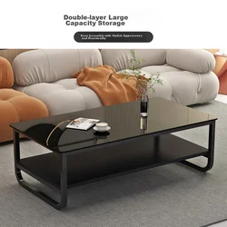 Fanshe Klub sto, 120x60x45cm cm, Crni