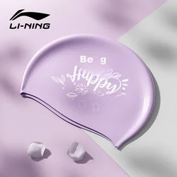 Li-Ning Unisex kapa za plivanje 4192, Ljubičasta