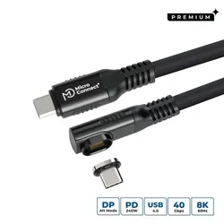shumee MC-LS-USB4CC2.0-A USB-C na USB-C kabel 2 m magnetni 240 W