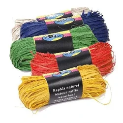 Raffia natural 50gr | izberite barvo