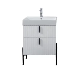 Ormarić LINEART JAZZ 600 white sa lavaboom