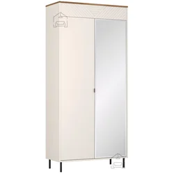 Garderobna omara z ogledalom Evo 2D