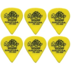 Dunlop 412R 0.73 Tortex Sharp 6 Pack