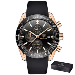 Moška ročna ura Benyar Cosmos Black Gold