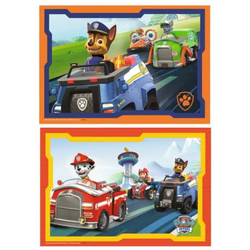 Ravensburger Slagalica Paw patrol trke, 2x12 delova