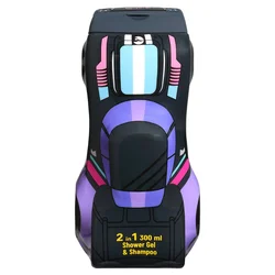Hot Wheels 2D Shower Gel & Shampoo 300 ml