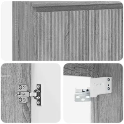 Umivaonik s policom Siva Sonoma 49,5 x 41 x 63 cm