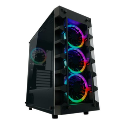 Ohišje LC Power Gaming 709B SolarSystemX ATX črno (LC-709B-ON)