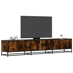 TV ormarić boja dimljenog hrasta 210x35x41 cm konstruirano drvo