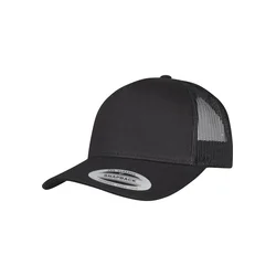 5-Panel Retro Trucker Cap Black