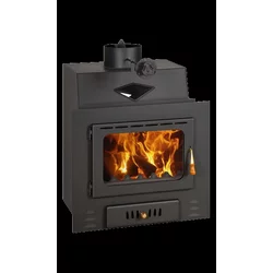 PRITY M Kamin na drva, 13.5 kW, Crni
