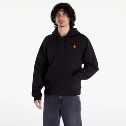 Mikina Carhartt WIP Hooded American Script Jacket UNISEX Black S