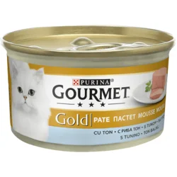 PURINA GOURMET Gold Vlažna hrana za mačke, Tuna, Pašteta, 85 g