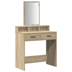 Toaletni stol Sonoma hrast 79 x 41 x 140 cm Konstruirano drvo
