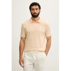 BOSS Orange polo majica moška bombažna z elastanom Passenger