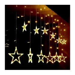 Brilagi - LED božićna zavesa 77xLED/3xAA/USB 1,8m topla bela
