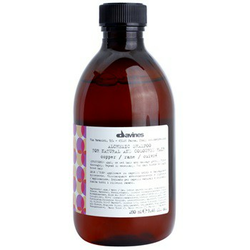 Davines Alchemic Copper šampon za naglašavanje boje kose (For Natural and Coloured Hair - For Dark Blonde to Light Brown Hair) 280 ml