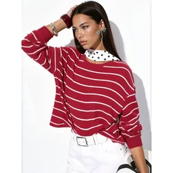 Busem Pulover Pullover rjasto rdeča