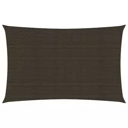 Jedro za zaštitu od sunca 160 g/m2 smeđe 3 x 6 m HDPE