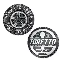 Fanattik Fast & Furious - Born For Speed Medallion ( 075054 )