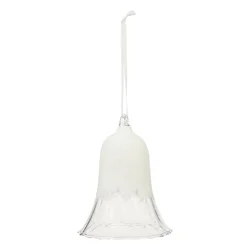 Ukras Za Jelku Stakleni Glittery Bell