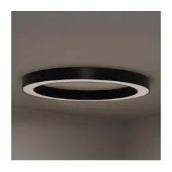 LED stropno svetlo LED/115W/230V 3000/4000/6500K O 120 cm crno