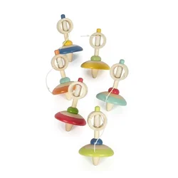 Bigjigs Toys Lesena račka z vrvico 1 kos