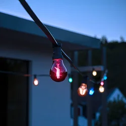 Svetilka OSRAM LED E27 Star Décor Cla A 2,5W, modra
