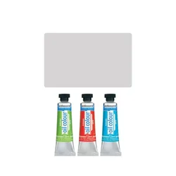 Oljna barva JUNIOR 45 ml srebrna 810