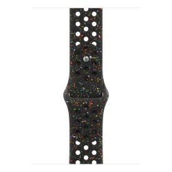 Apple Watch 46mm Band:  Midnight Black Nike Sport Band - S/M
