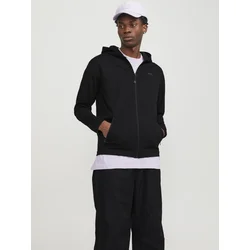 JACK & JONES Jopa na zadrgo, črna