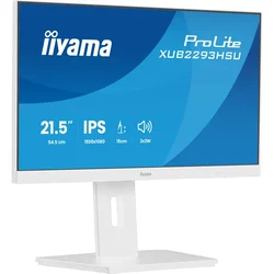 21,5 WHITE IPS-panel, 1920x1080 100Hz, 15cm Height Adj Stand, Speakers, HDMI, DisplayPort, 1ms MPRT, USB 2x2.0
