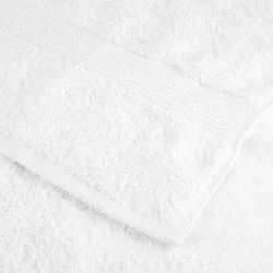 Ručnici za saunu SOLUND 4 kom bijeli 80 x 200 cm 600 gsm