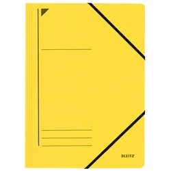 LEITZ Kotna mapa LEITZ, DIN A4, karton 450 g/m2, rumena, (21651303)