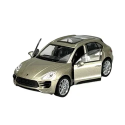 shumee WELLY PORSCHE MACAN TURBO GOLD 1:34 43673
