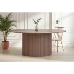 Venture Design Jedilna miza 180x75 cm rjava