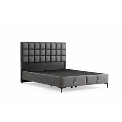 HANAH HOME Bračni krevet Abella 120 x 200 Grey