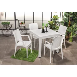 Atelier Del Sofa Set vrtne mize in stolov (5 kosov)