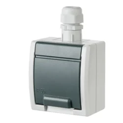 AQUANT Enojna hermetična vtičnica IP65 1244-65