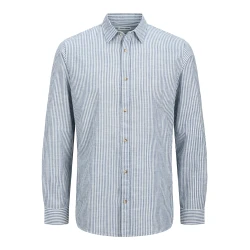 JACK & JONES Muška košulja 12269315, Plavo - bela