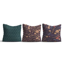 Aberto Design Set 3 jastuka 43x43cm Šareni