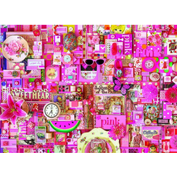 Cobble Hill - Puzzle The Rainbow Collection: Pink - 1 000 kosov