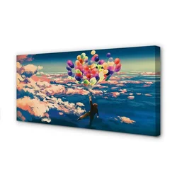 tulup.si Slika na platnu Sky oblaki baloni 140x70 cm