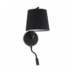 FARO 29330 - LED zidna lampica BERNI 1xE27/20W/230V + LED/3W
