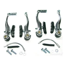 Komplet klesta v-brake logan srebrni