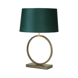 Searchlight EU93102EM - Stona lampa ELEGANT 1xE27/60W/230V zelena