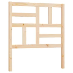 Vidaxl Posteljno vzglavje 96x4x104 cm trdna borovina